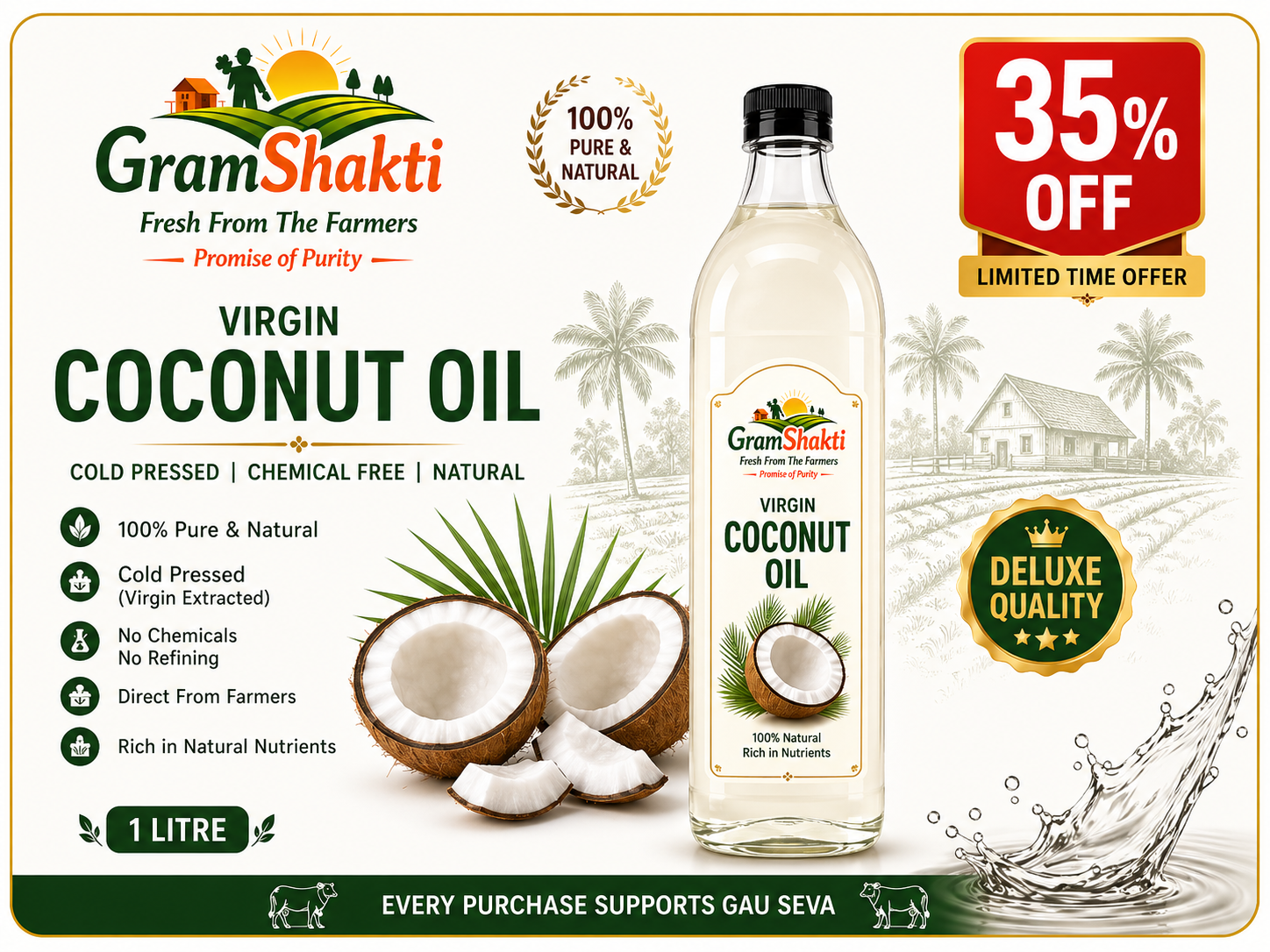 COCONUT OIL COLDPRESS