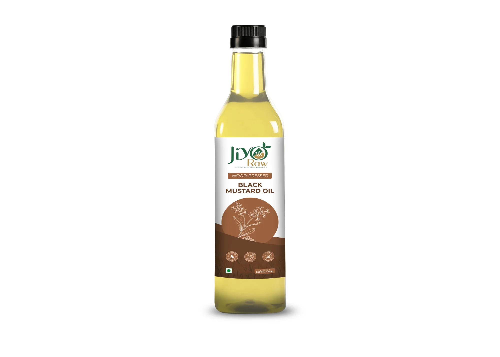 JIYORAW BLACK MUSTARD OIL 1L