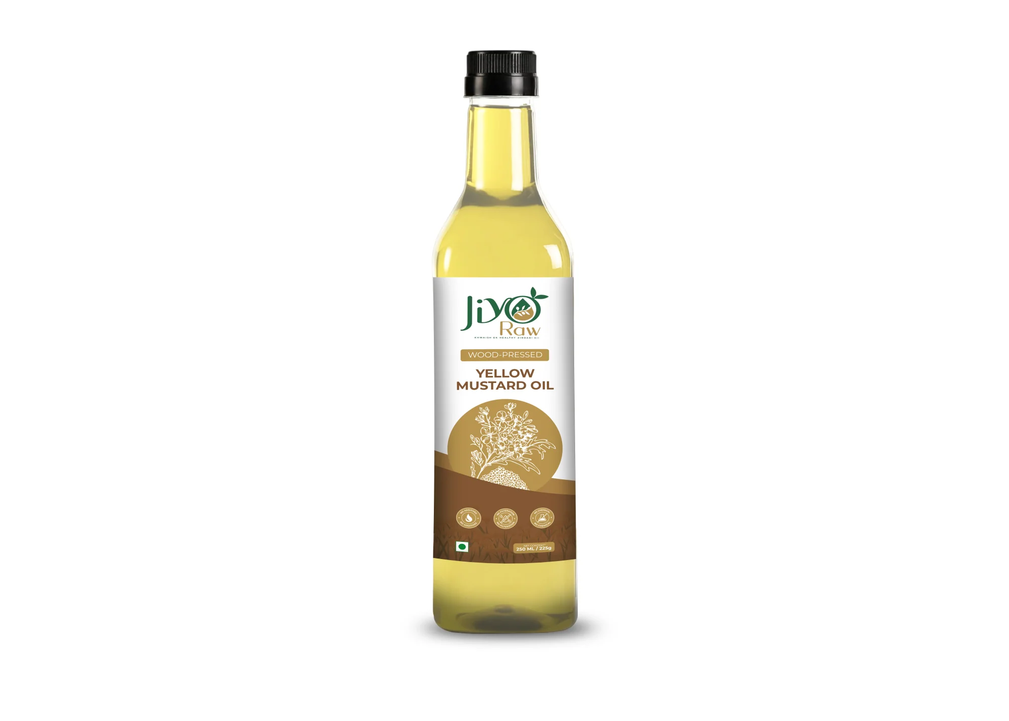 JIYORAW YELLOW MUSTARD OIL